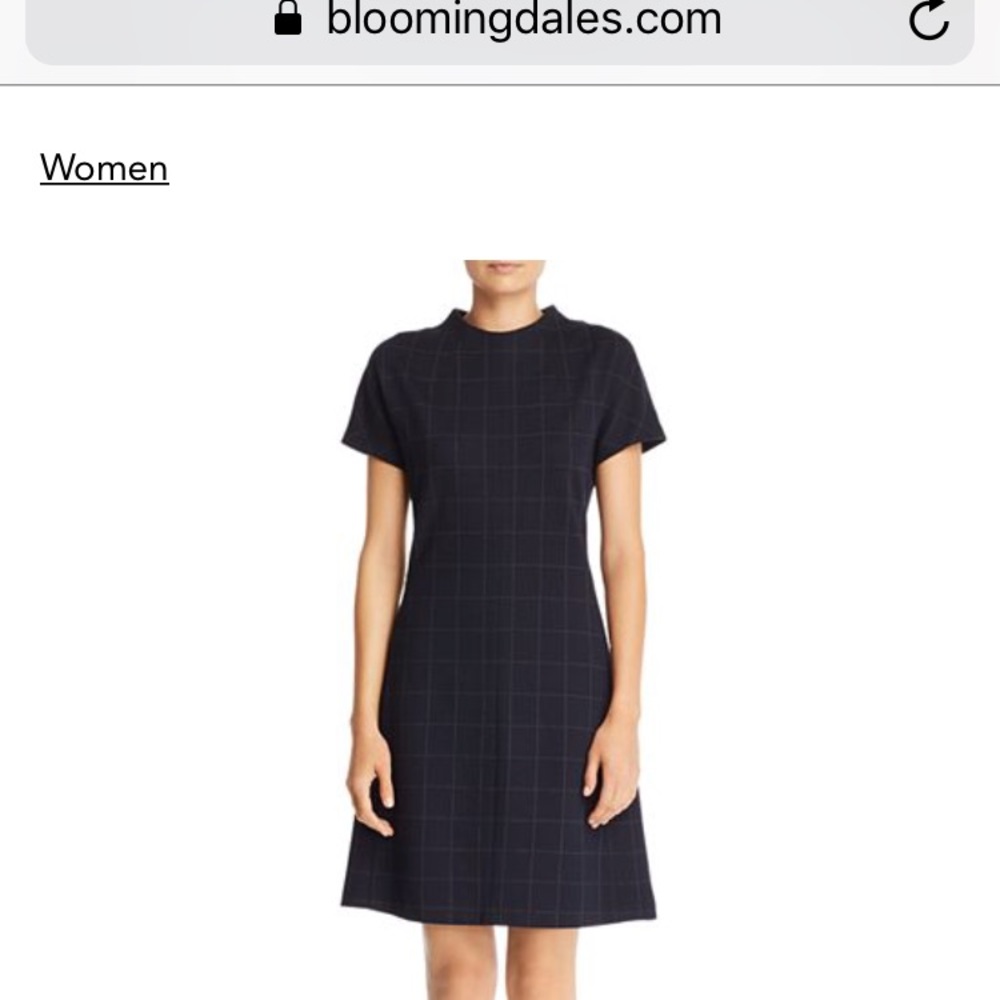 Theory Windowpane dress from Bloomingdales